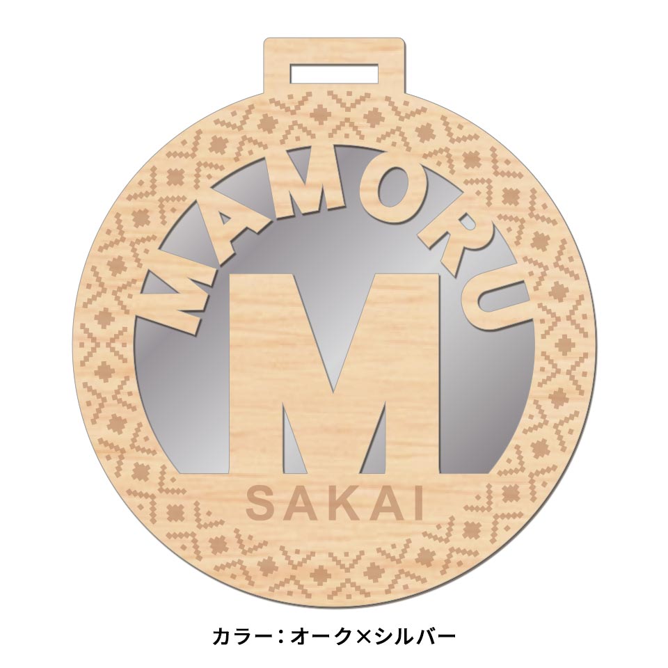 ネームタグ ゴルフ 子供 名入れ ベルト 犬 野球 サッカー 猫 おしゃれ スーツケース 旅行 ネームプレート 名札 木製 MARCAM nukumoku(nametag17) | MARCAM | 04