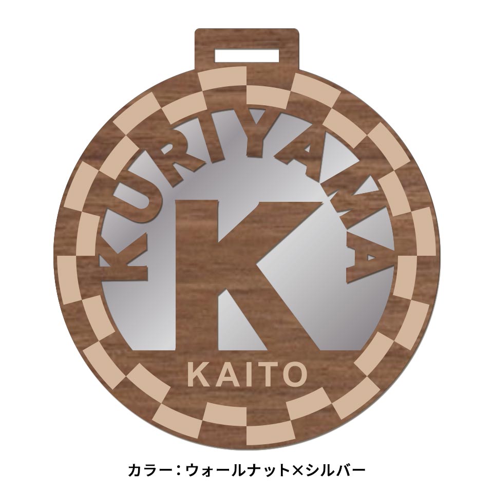 ネームタグ ゴルフ 子供 名入れ ベルト 犬 野球 サッカー 猫 おしゃれ スーツケース 旅行 ネームプレート 名札 木製 MARCAM nukumoku(nametag17) | MARCAM | 08