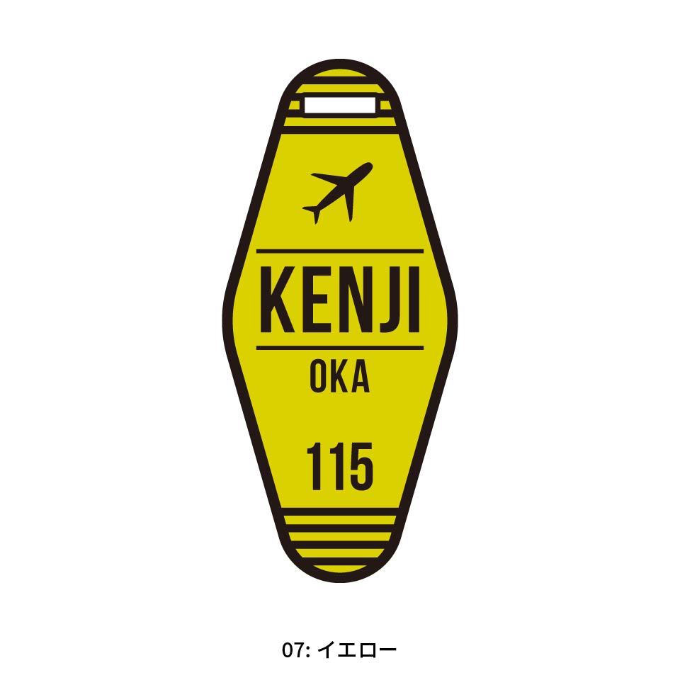ネームタグ ゴルフ 名入れ 子供 犬 猫 野球 サッカー おしゃれ スーツケース 刻印 飛行機 旅行 ネームプレート 名札 マーカム MARCAM MOTOL(nametag25) | MARCAM | 07