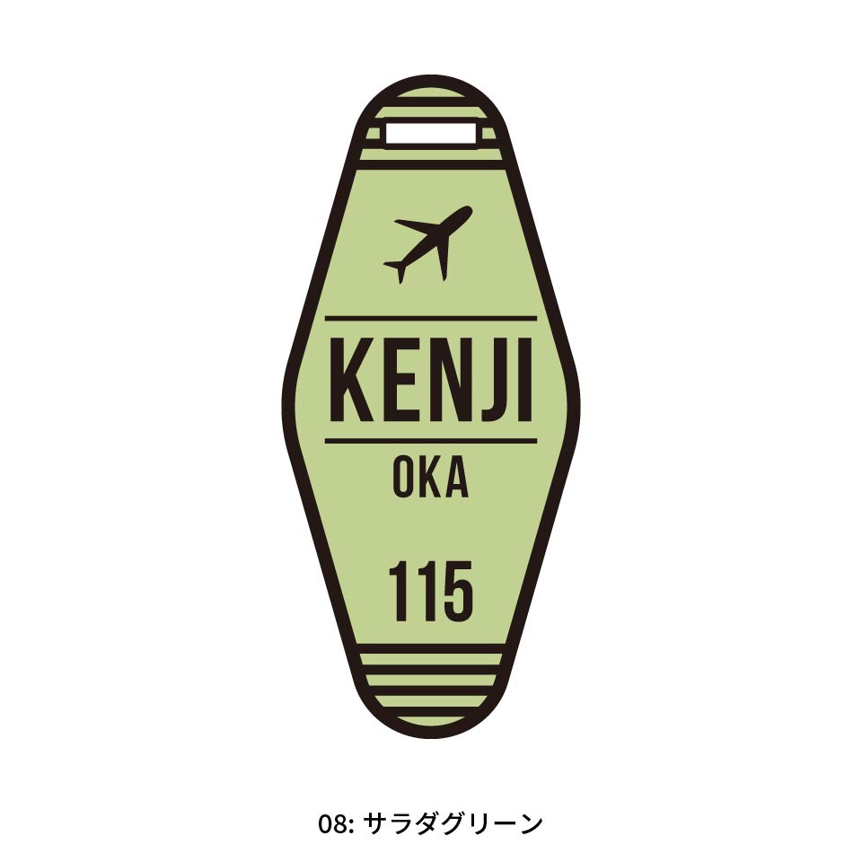 ネームタグ ゴルフ 名入れ 子供 犬 猫 野球 サッカー おしゃれ スーツケース 刻印 飛行機 旅行 ネームプレート 名札 マーカム MARCAM MOTOL(nametag25) | MARCAM | 08