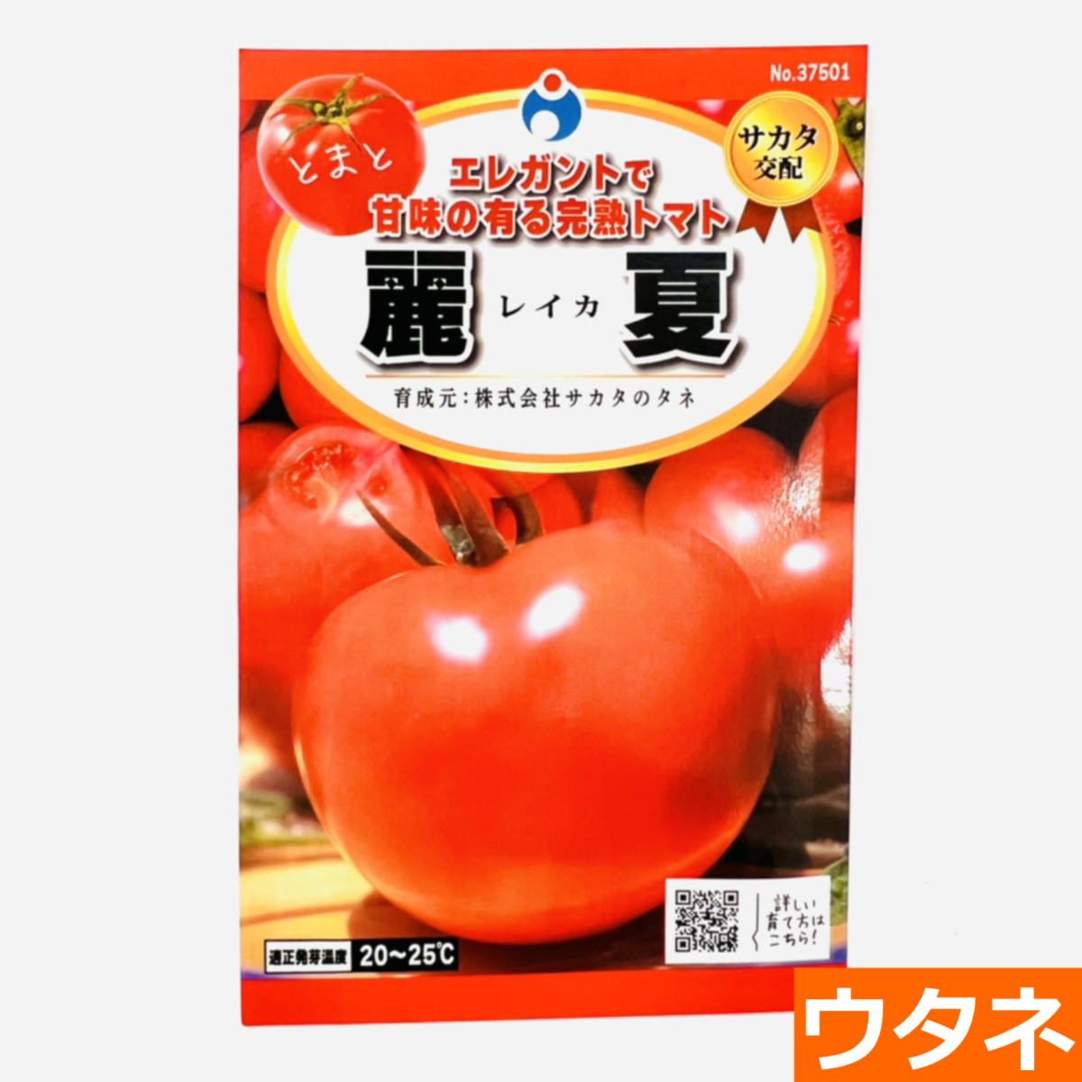麗夏（トマト）（種:ウタネ） 爆買 : プロ農業 家庭菜園のお店 井手