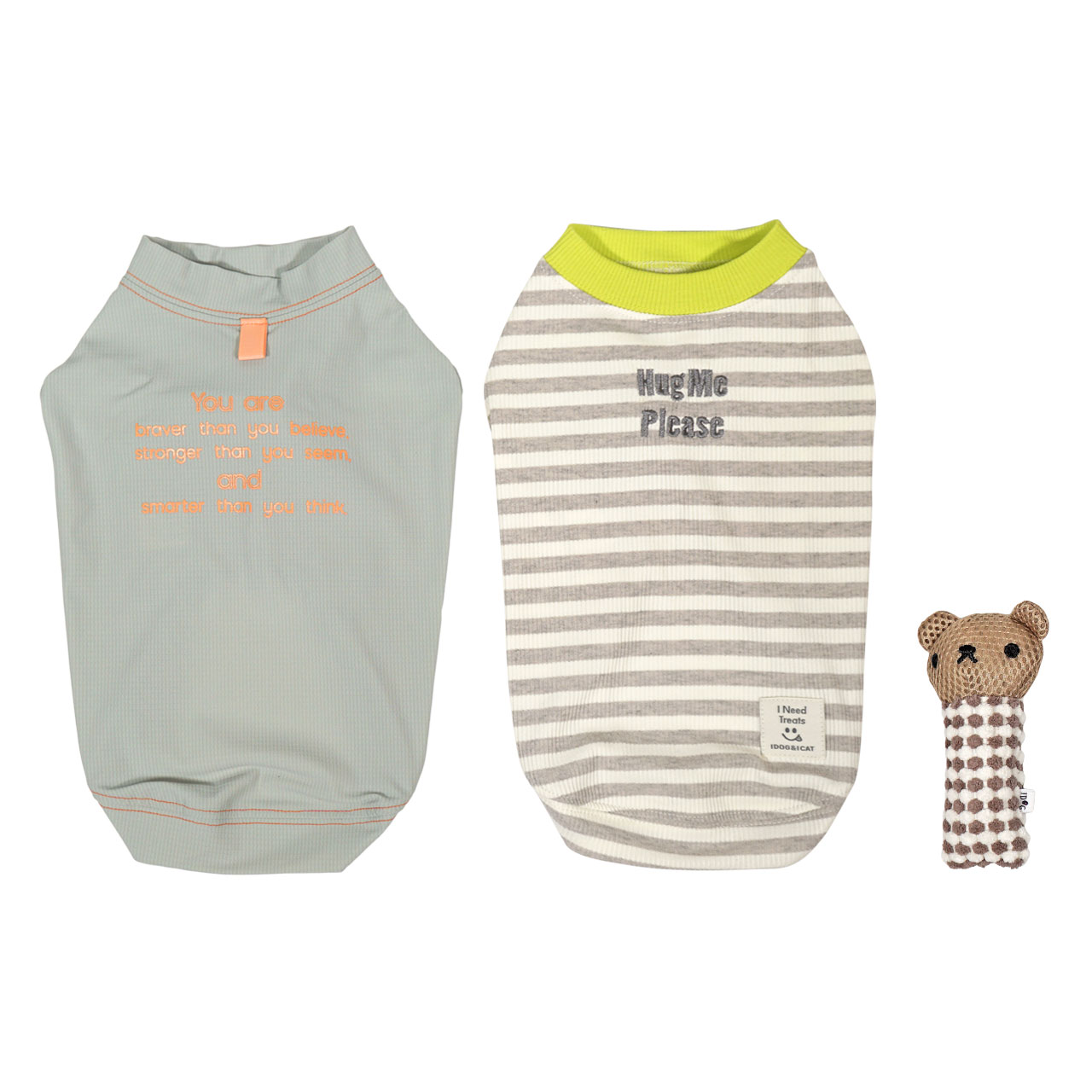 iDog 犬 服 MOSCAPE&COOL+MOSCAPE お試し2枚入り 福袋 おもちゃ付き 防