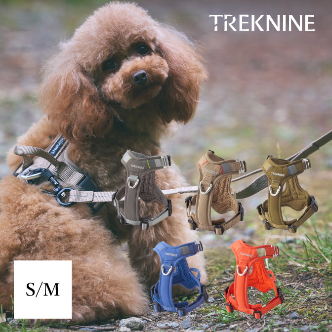 犬 服 リード ハーネス iDog TREKNINE|ハーネス|コンフォートフィット S/Mサイズ アイドッグ 犬のハーネス ベスト