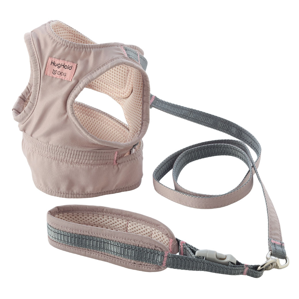 iDog HugHold 犬用コンフォートハーネス リード付き 撥水 アイドッグ