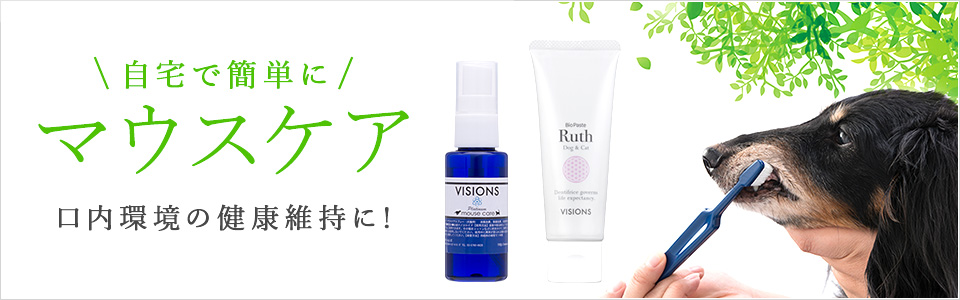 品質保証 VISIONS オリジナル 犬用 マウスケア プラチナ ナノコロイド スプレー 50ml 天然成分100% 無添加国産 dog visions  discoversvg.com