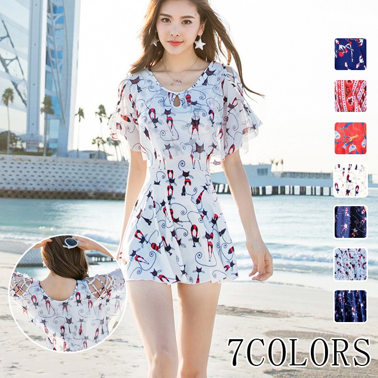 水着 レディース ワンピース 水着 体型カバー レディース ワンピース 大きいサイズ オールインワン 人気 人気ショップ