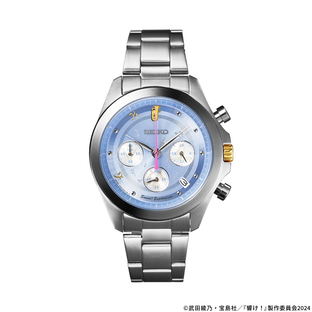 響け！ユーフォニアム×セイコー コラボウオッチ SEIKO 腕時計 夏服モデル プレミコの画像