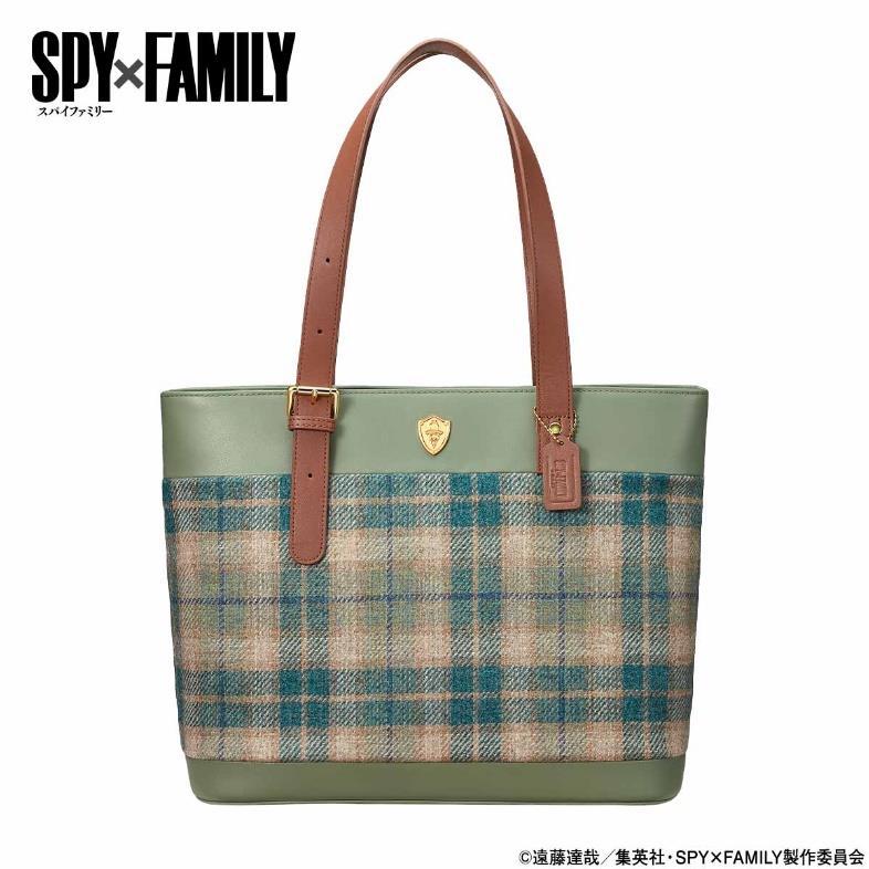 SPY×FAMILY ツイードトートバッグ スパイファミリー ロイド アーニャ