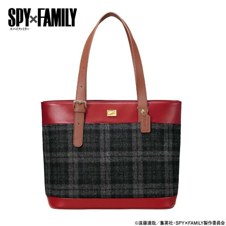 SPY×FAMILY ツイードトートバッグ　スパイファミリー ロイド アーニャ ヨル プレミコ_3