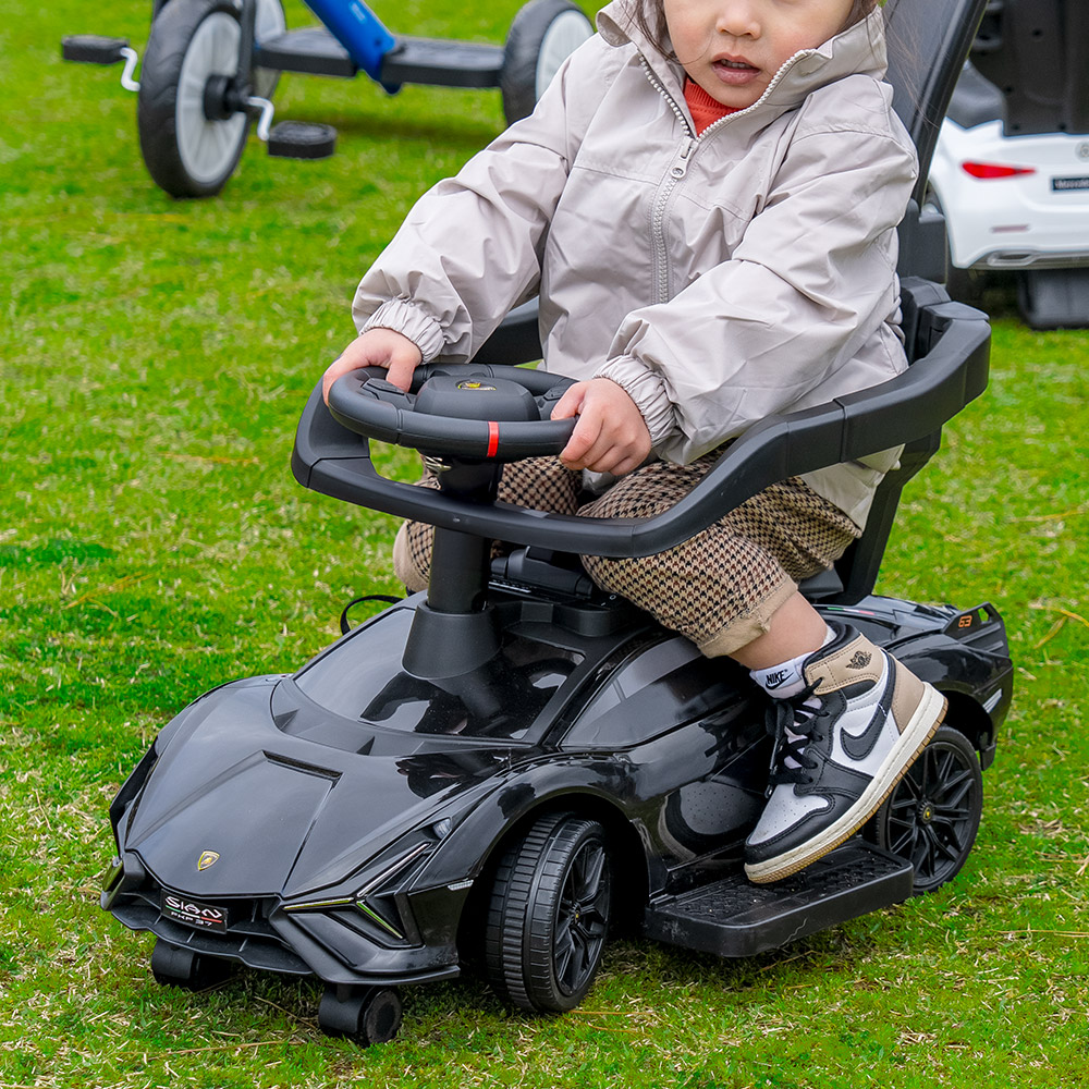 正規ライセンス】乗用玩具 ランボルギーニ Sian 足蹴り 1歳 2歳 3歳 4