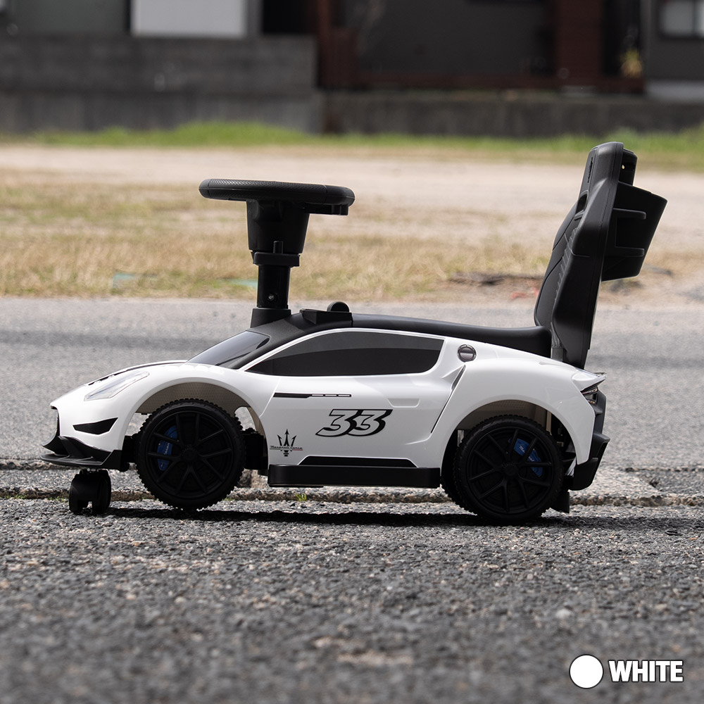 正規ライセンス】乗用玩具 マセラティ GT2 足蹴り 3歳 4歳 5歳 子供