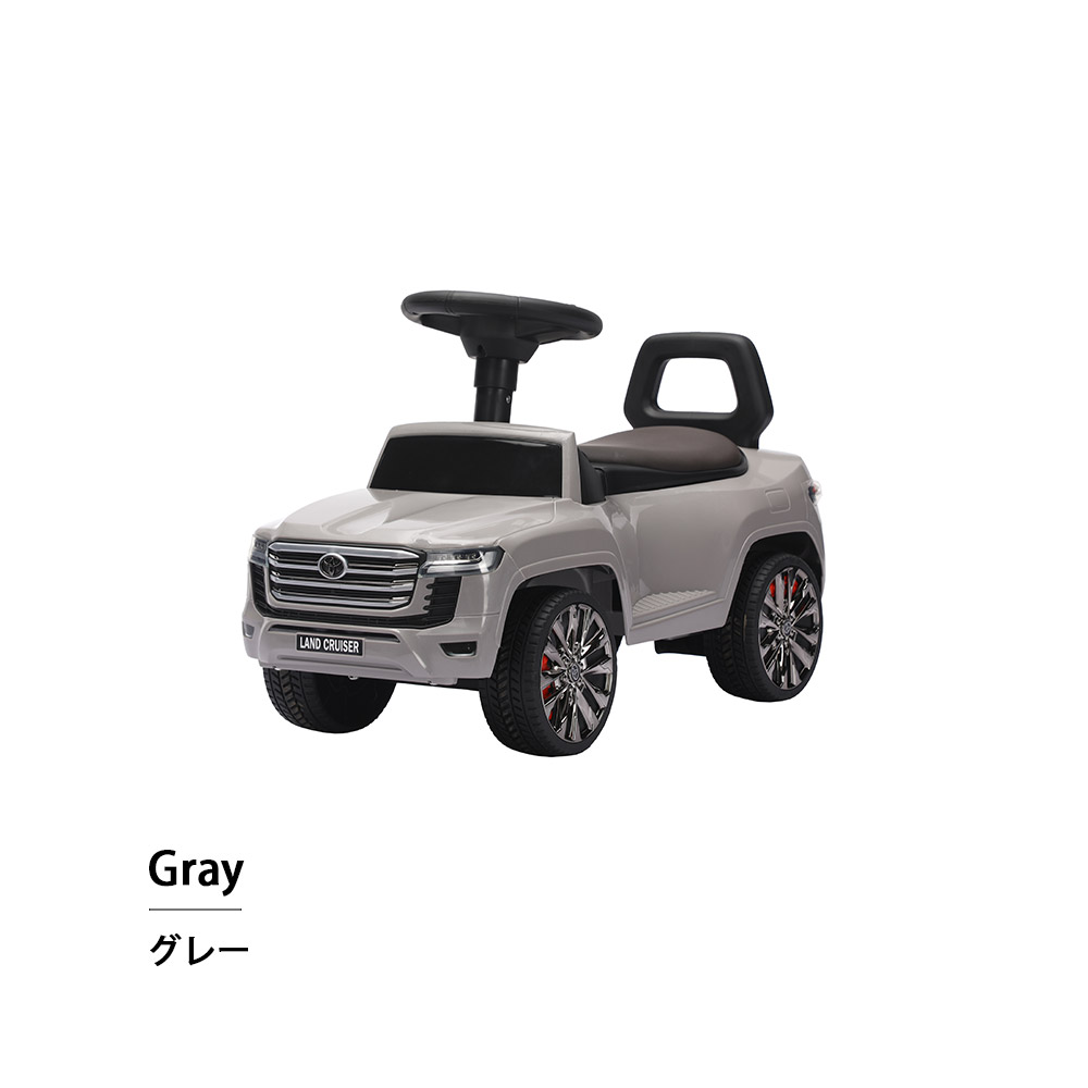 数量限定 ランドクルーザー300 乗用玩具 足蹴り 3歳 子供 プレゼント 足けり ランクル 音が鳴る 車 乗り物 のりもの スマホ接続可能_3