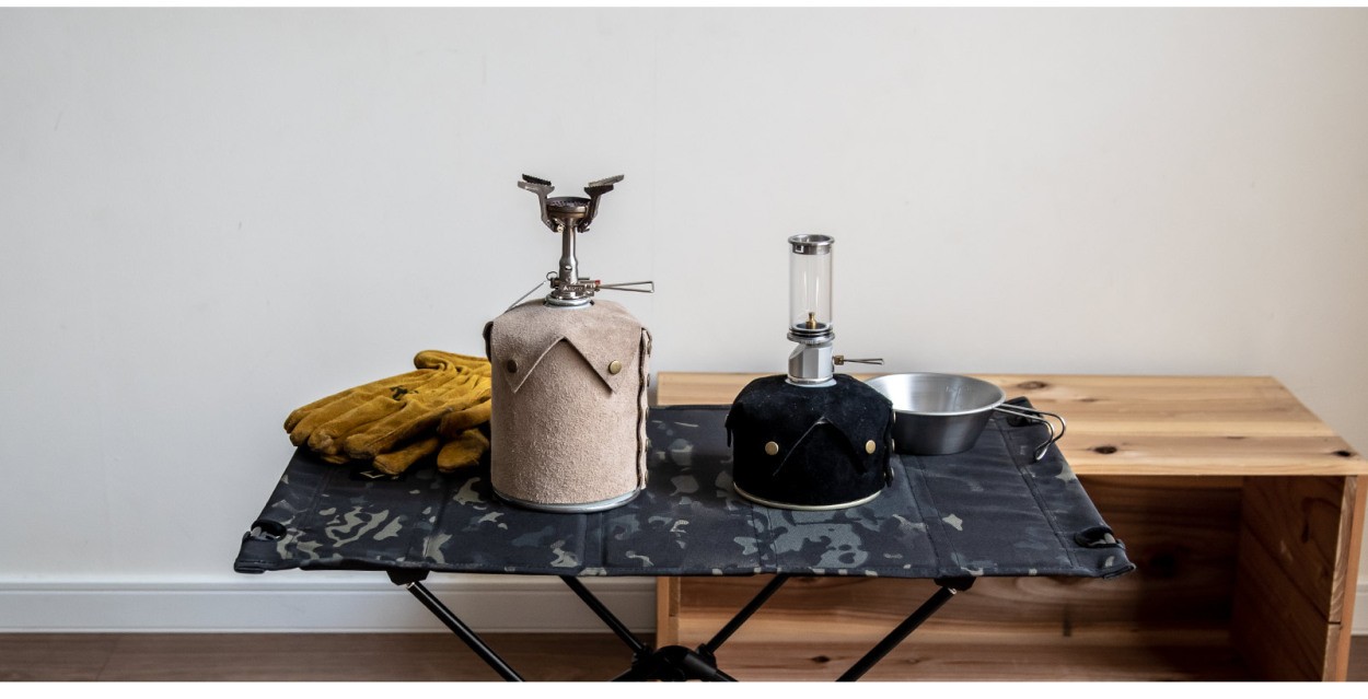 OD缶 カバー 500 ガス缶カバー 革 : イエノLabo. - 通販 - Yahoo