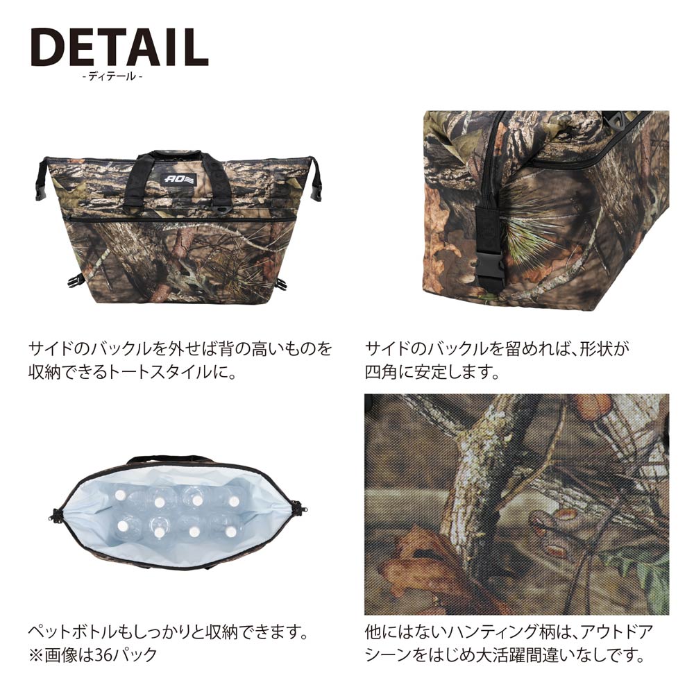 AO Coolers エーオークーラー キャンバス ソフトクーラーバッグ 24パック 軽量 保