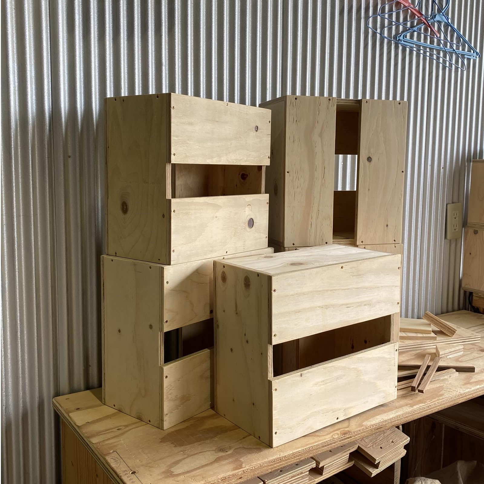 箱馬 舞台装置 ステージ 足場 ひな壇 階段 幅310mm 厚み24mm 大道具