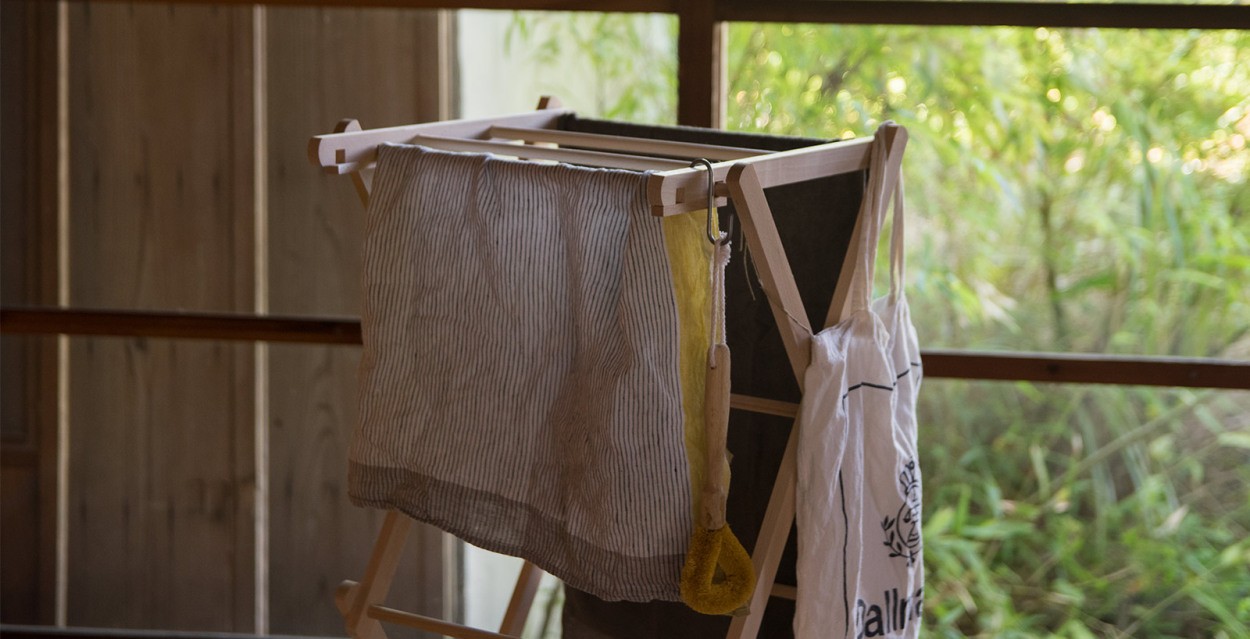 BIERTA Clothes Dryer mini 木製クロスドライヤーミニ 室内物干し用