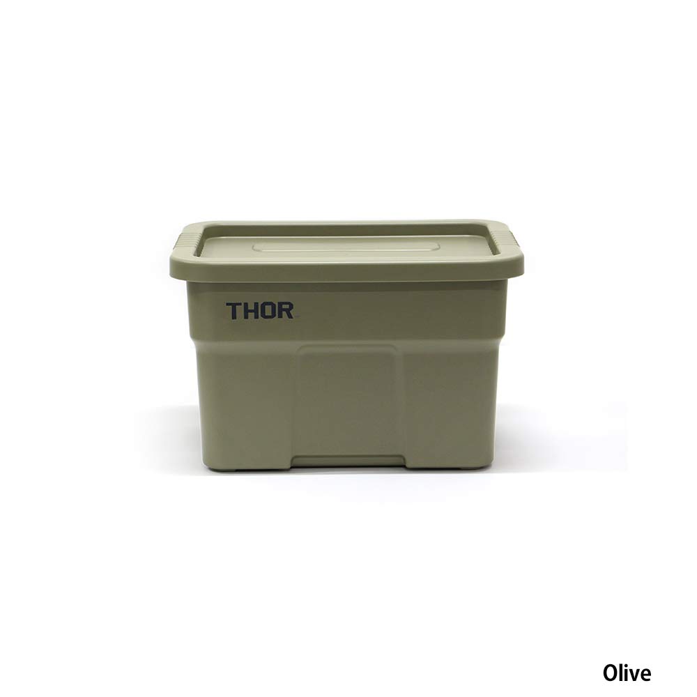 （美品）THOR製コンテナボックス＋コンロ ゴミ箱 おしゃれ ふた付き 屋外 キッチン リビング