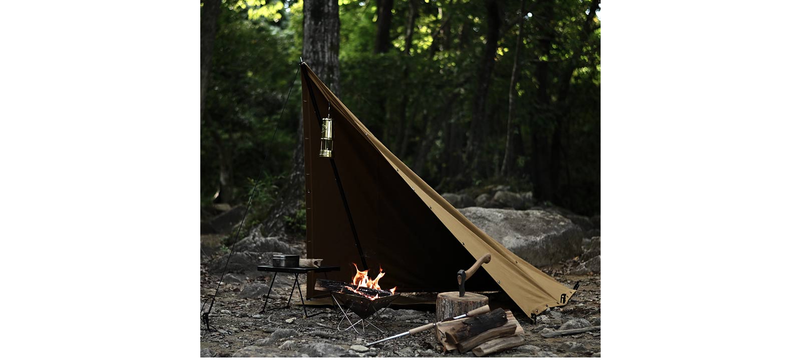 asobito 焚き火軍幕 アソビト タープ キャンプ テント abt-001OD abt