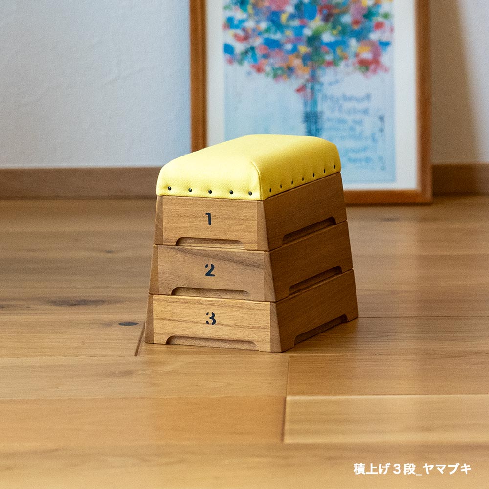 跳び箱小物入れ 積上げ3段 裁縫箱 国産 トビコバコ プンヴァ : イエノ