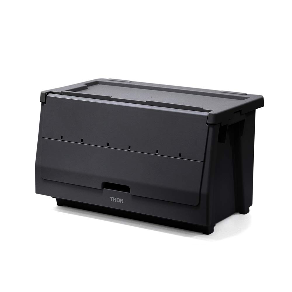 THOR Stacking Shelf Container スタッキングシェルフ 50Lセット (上蓋＋前扉付き)の画像