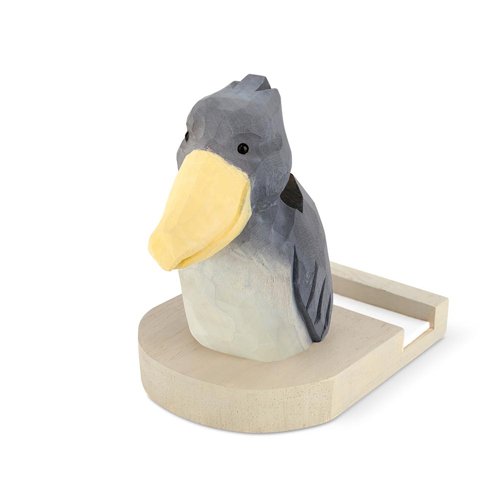 キシマ Fika フィーカ スマホスタンド 動物 木彫り 木製 卓上 デスク