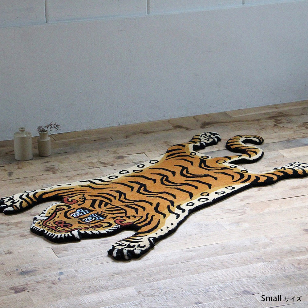 Tibetan Tiger Rug Small 虎 マット : イエノLabo. - 通販 - Yahoo
