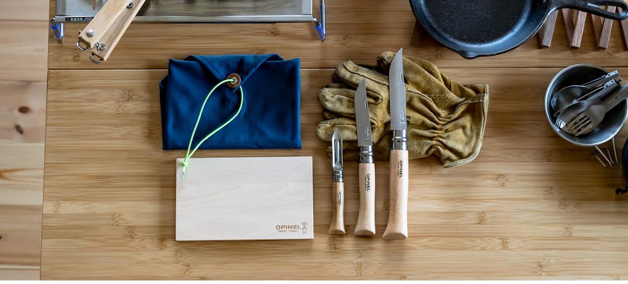 【新品・未使用品】OPINEL(オピネル) ノマドクッキングキット OPINEL オピネル ノマドクッキングキット ナイフ : イエノLabo
