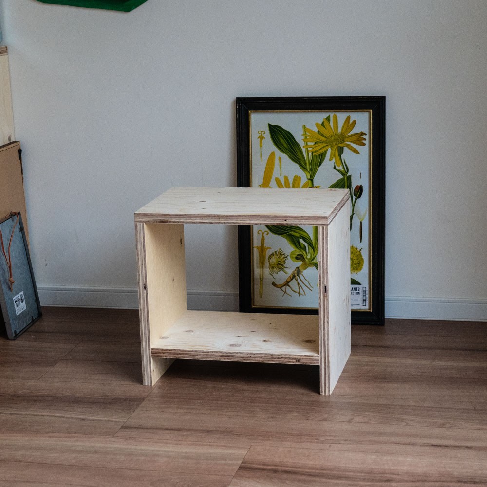 スツール stool 図工室のイス450 ベンチ 木製 収納 椅子