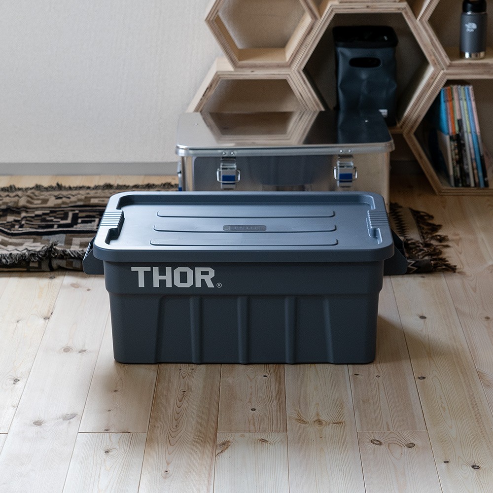 Thor Large Totes With Lid 53L コンテナ 収納ボックス