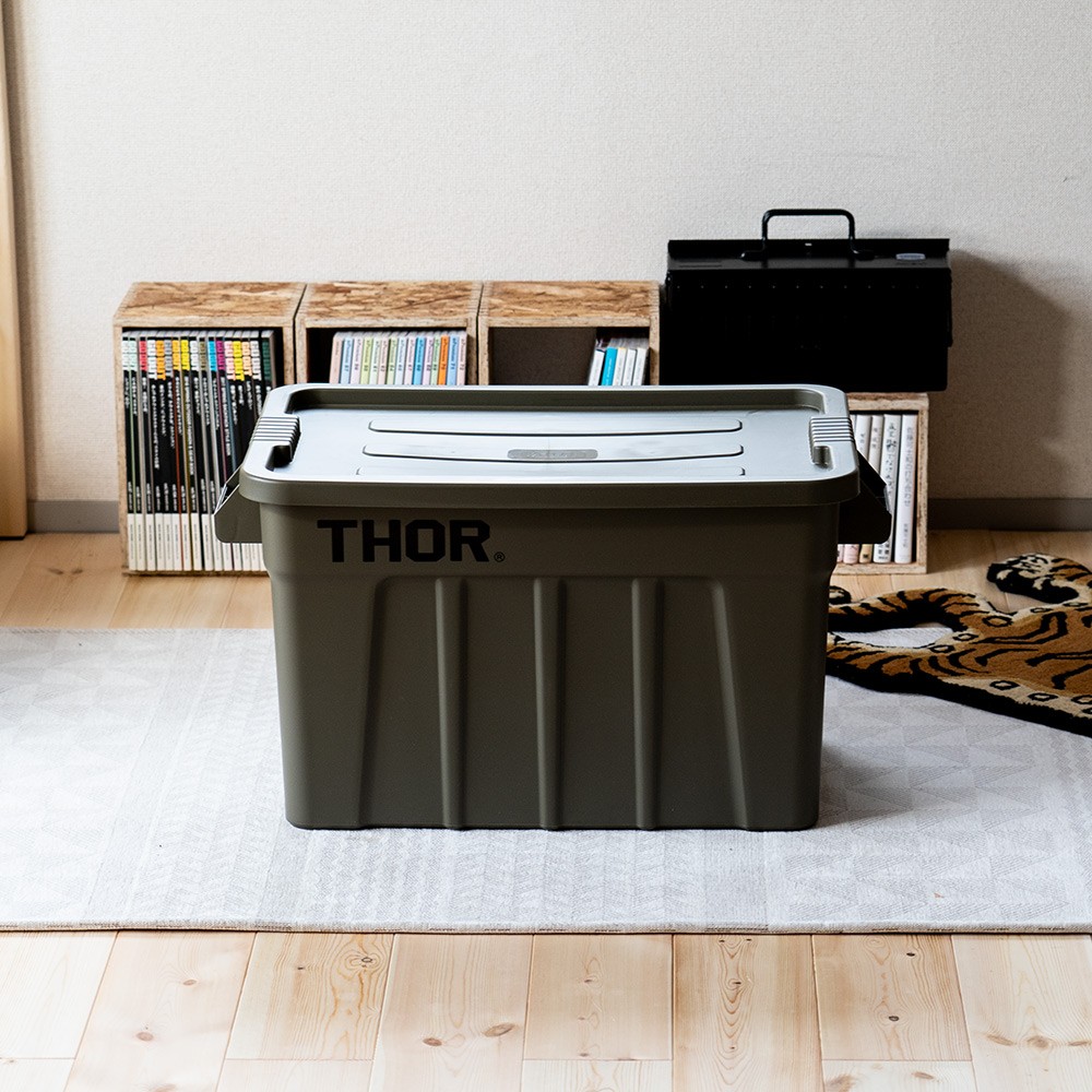 Thor Large Totes With Lid 75L コンテナ 収納ボックス｜ienolabo｜03
