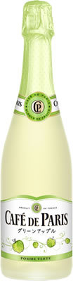 【ペルノリカール】カフェ・ド・パリ ブラン・ド・フルーツ グリーンアップル 750ml