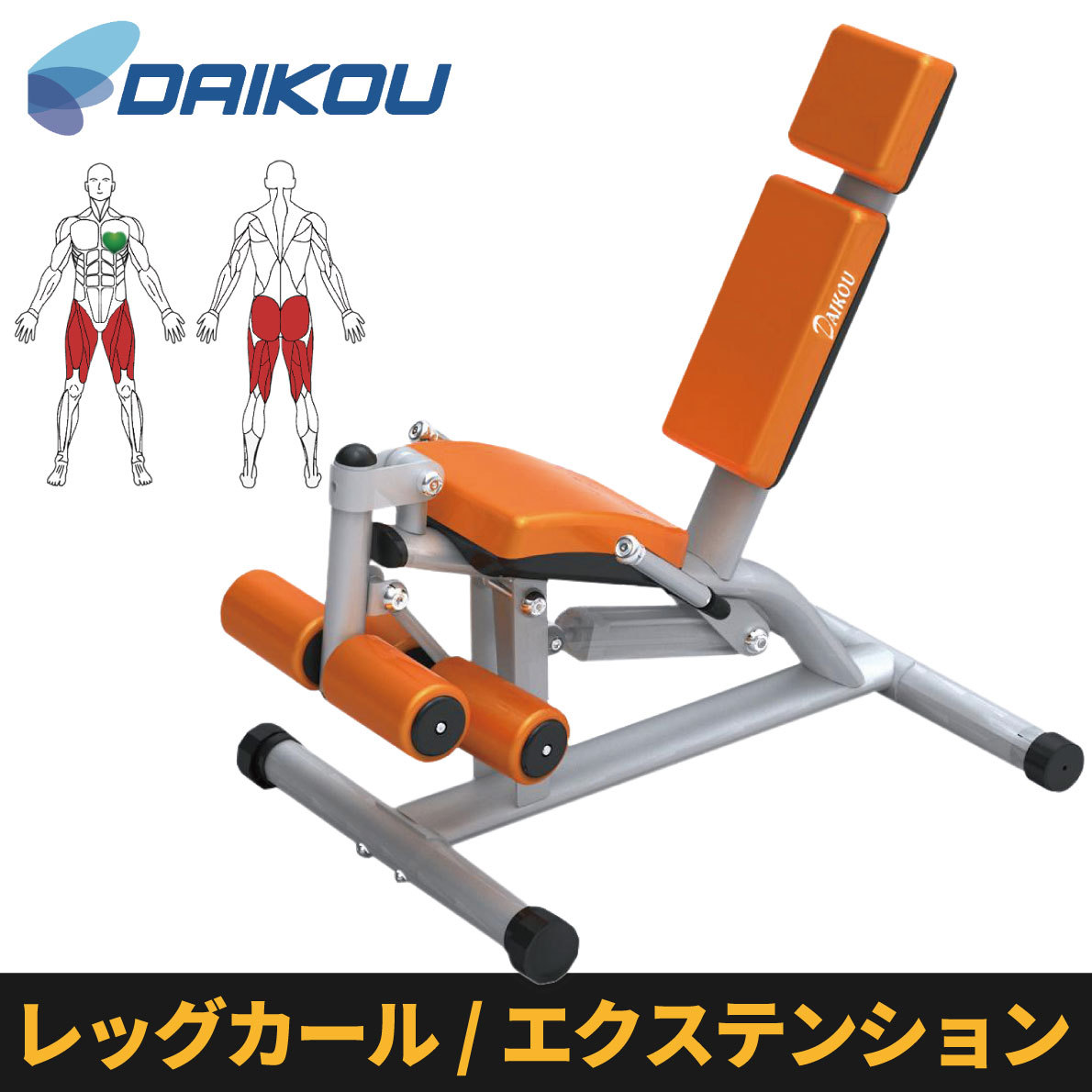 油圧マシン DK-1205 レッグカール エクステンション トレーニングマシン 機能訓練 サーキットトレーニング リハビリ 準業務用 シニア 高齢者  筋力トレーニング :dk1205-point:アイフィットネスショップ 通販 