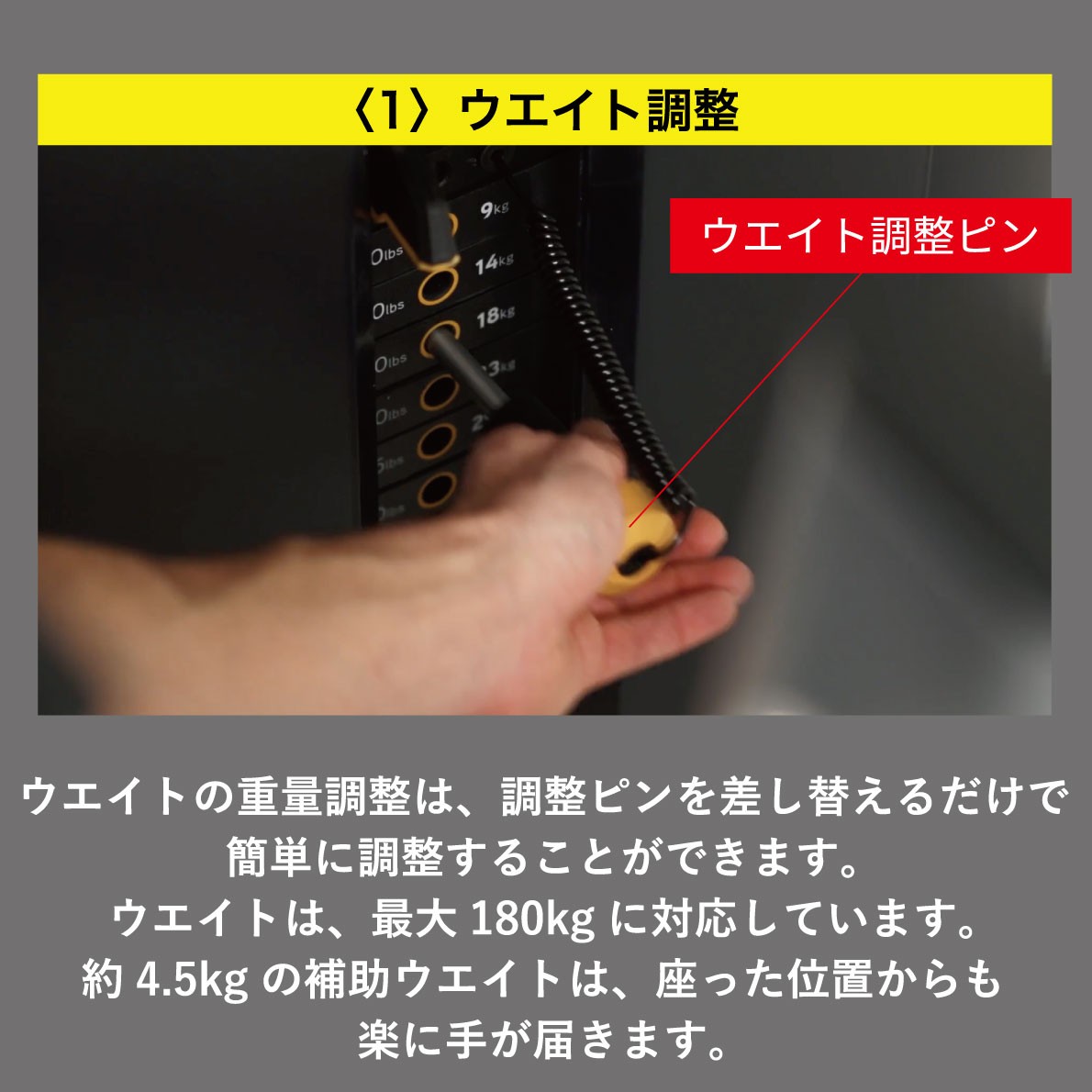 レッグプレス・カーフプレスマシンの使い方