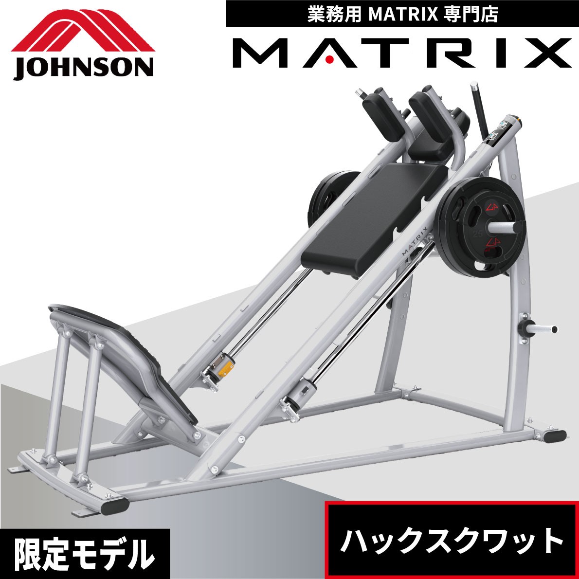 ウエイトマシン 業務用 ホームジム ハックスクワット MG-PL71 プレートロード ジョンソンヘルステック MATRIX :  matrix-mg-pl71 : アイフィットネスショップ - 通販 - Yahoo!ショッピング