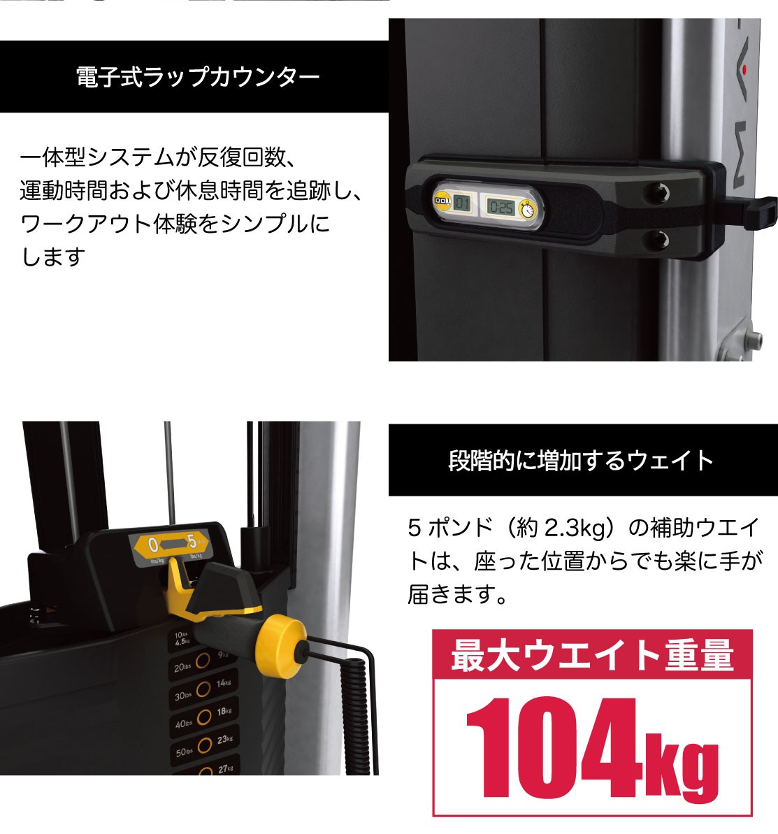 ラットプルダウン シーテッドロー ウエイトマシン 業務用 ホームジム