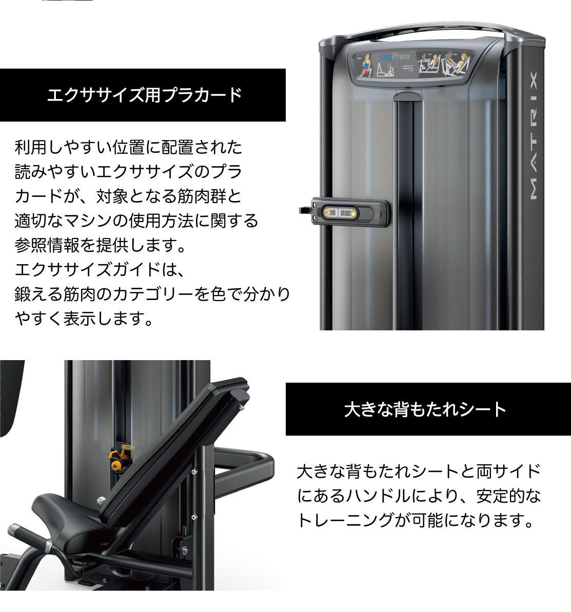 エクササイズの使用ガイド