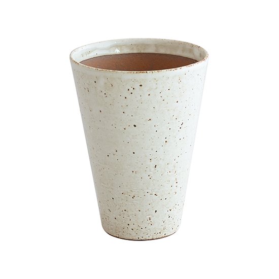 長谷園 公式 ビアマグ ホワイト 大 250ml 酒器 マグ ビアコップ ビール