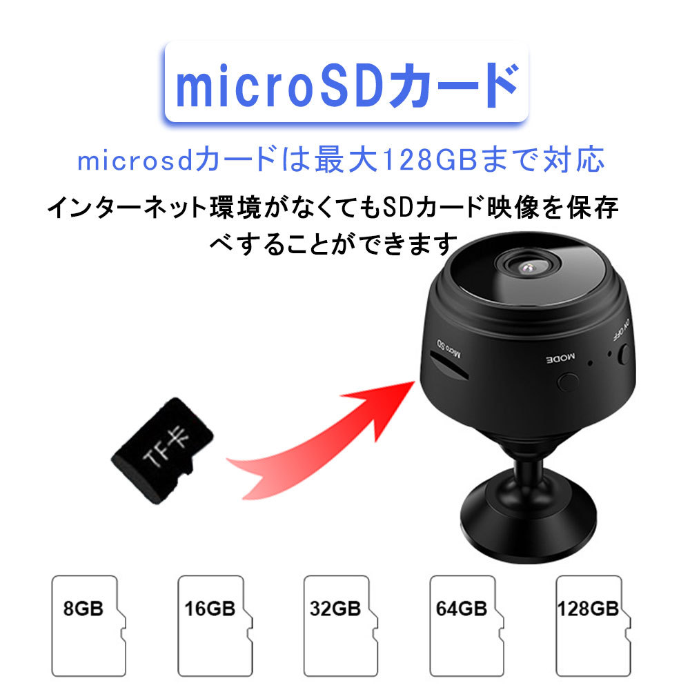 ウェブカメラ ミニ HD ワイヤレス 電話ラップトップ用 小型 カメラ 