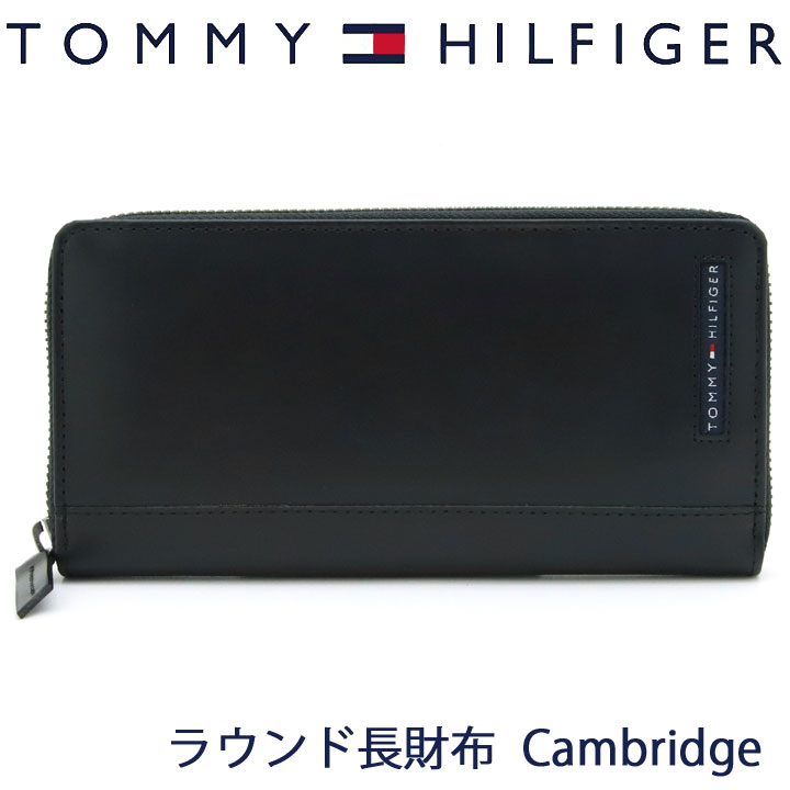 トミーヒルフィガー   長財布 ブラック 31TL13X025 TOMMY HILFIGER トミーヒルフィガー 財布 長財布 メンズ