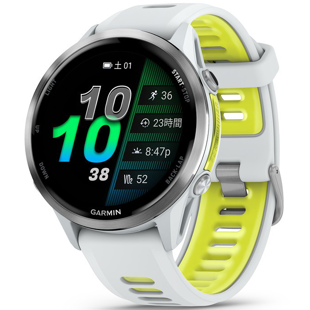 GPSランニングウォッチ ガーミン GARMIN Forerunner 970 スピーカー搭載で通話可能 フラッシュライト 心電図 suica対応 音楽保存 心拍計 加速度計 マラソン | Forerunner | 02