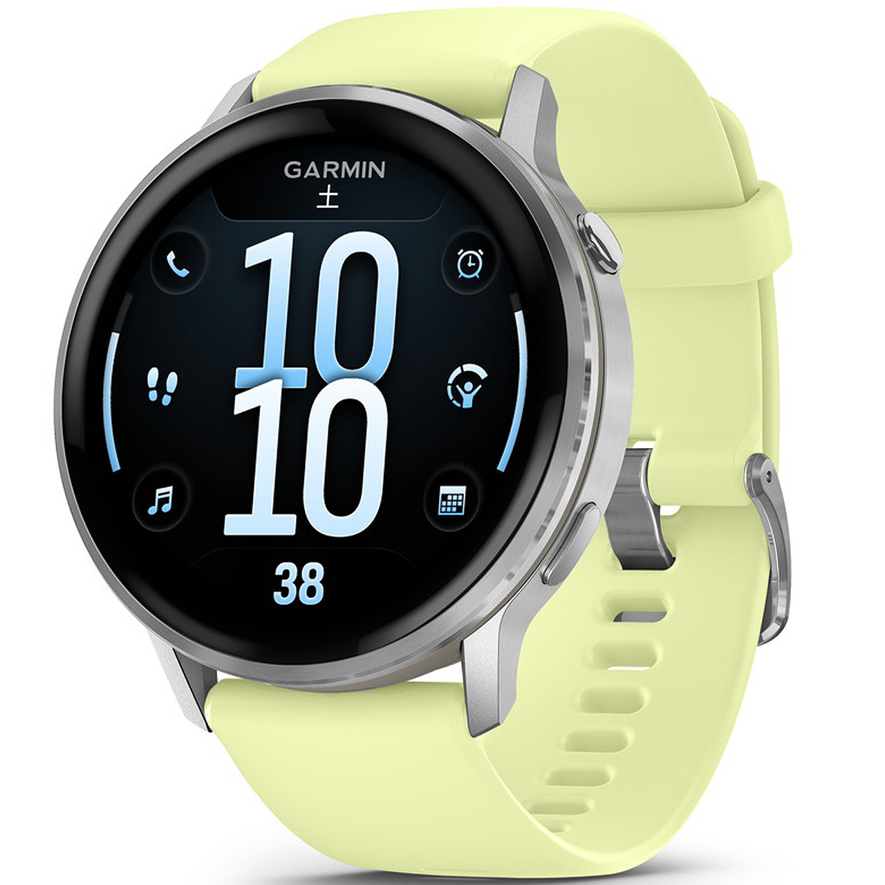 Venu GPSスマートウォッチ ガーミン GARMIN 4 45mm 心電図 Suica対応