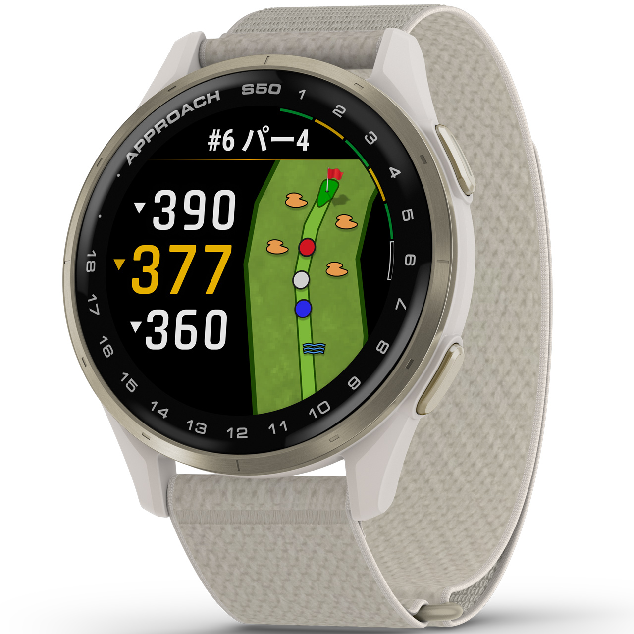[未使用]GARMIN Approach S50 GPSゴルフウォッチ ガーミン GARMIN Approach S50 アプローチ S50 GPS スマート