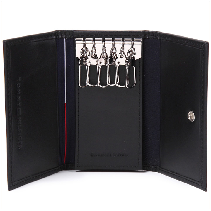 トミーヒルフィガー キーケース キーホルダー ブラック 31TL17X005 BLACK | TOMMY HILFIGER | 03
