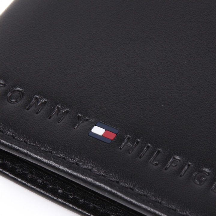 トミーヒルフィガー 財布 二つ折り財布 メンズ ブラック 31TL25X005 BLACK｜iget｜05
