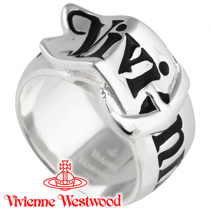 ヴィヴィアンウエストウッド リング 指輪 メンズ レディース ベルトリング シルバー 64040096-01P107（64040018-Q101）