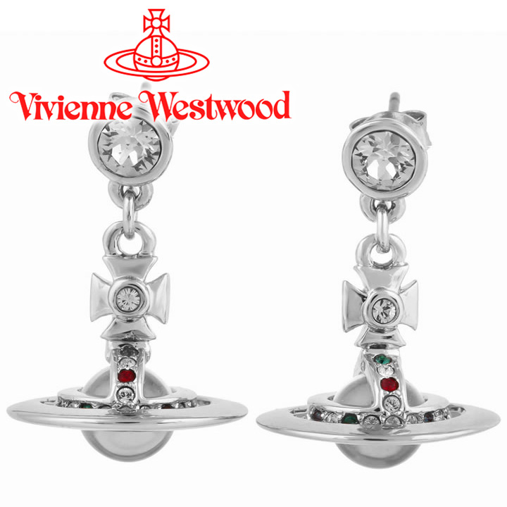 上品 【美品】Vivienne Westwood オーブ ピアス ヴィヴィアン 