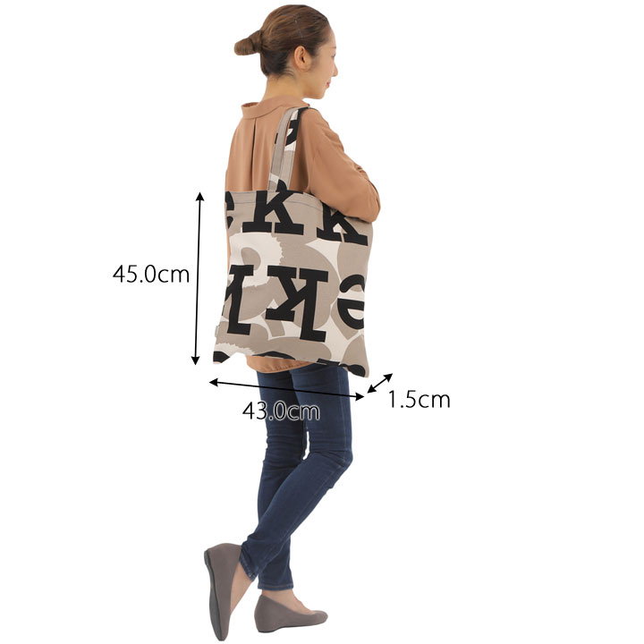 marimekko（マリメッコ） トートバッグ 縦型 トート 大容量 A3サイズ