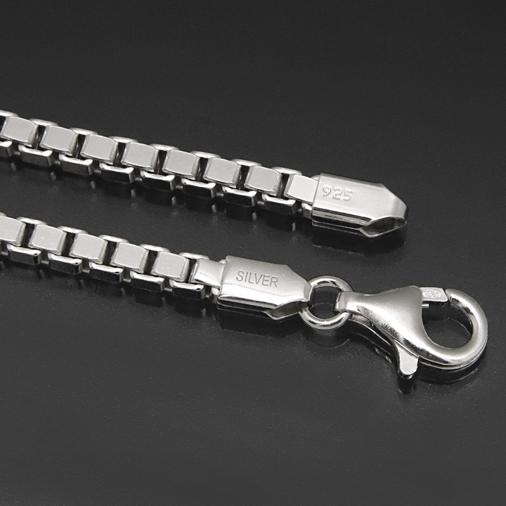 シルバー ベネチアンブレスレット 3.5φ シルバー925 メンズ レディース