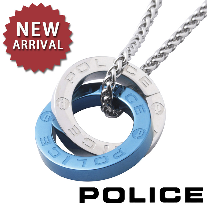 ポリス ネックレス 国内正規品 POLICE ダブルリング GN2102521 ポリス ネックレス 国内正規品 POLICE ダブルリング GN2102521
