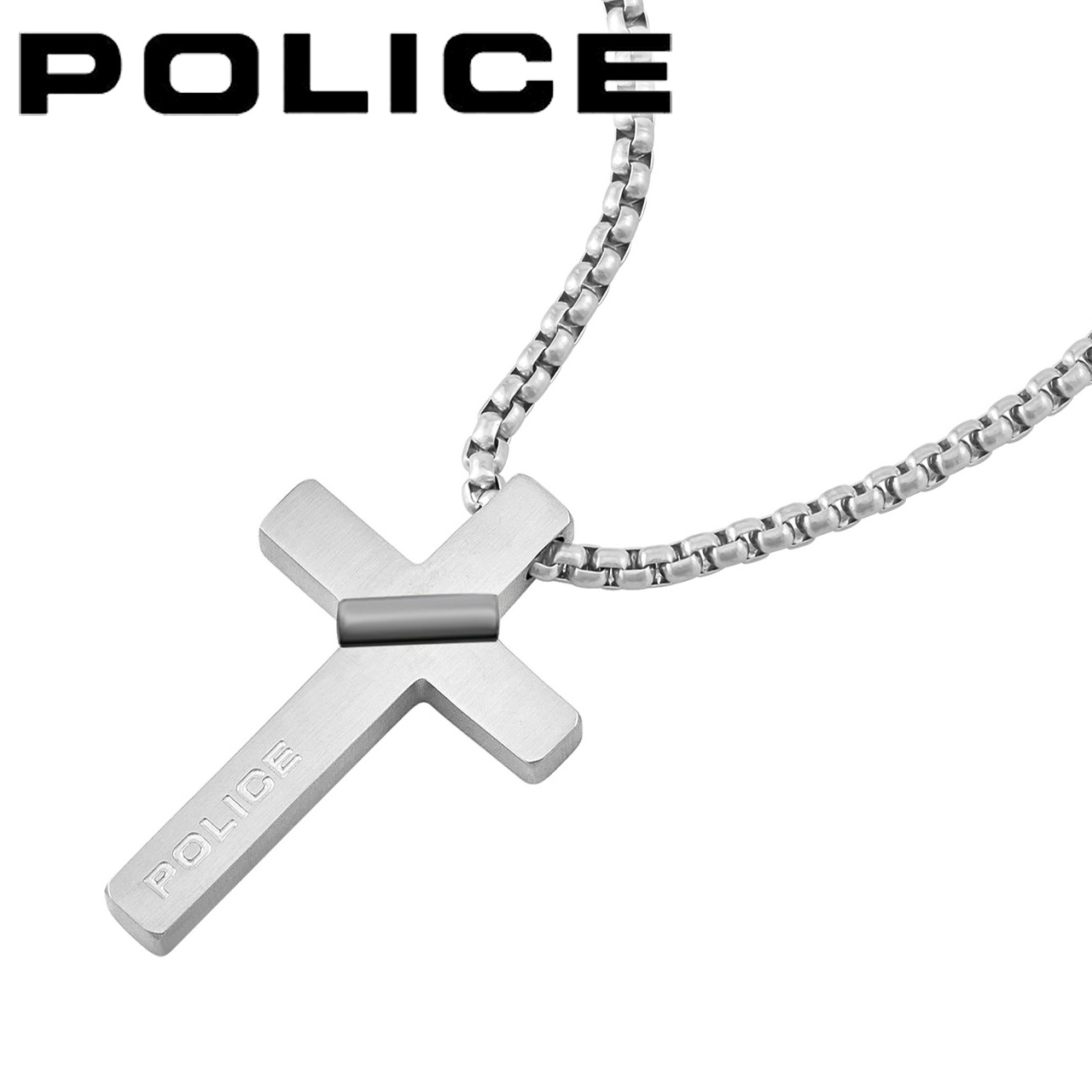 POLICE（ポリス） ネックレス ペンダント ブランド メンズ クロス
